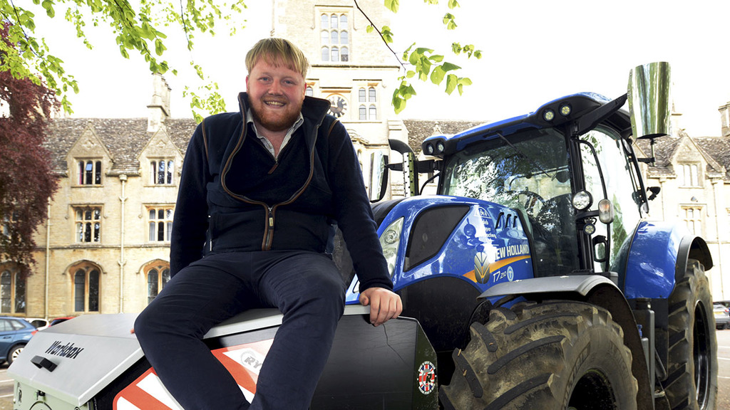 Kaleb Cooper launches agricultural bursary